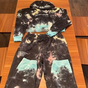 Call Her Daddy barstool sports Hoodie and Sweat Pants Set - Women’s Large